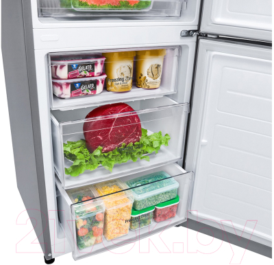 Холодильник с морозильником LG GA-B499YLJL