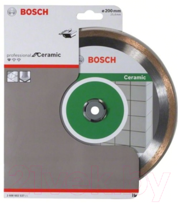 Отрезной диск алмазный Bosch 2.608.602.537
