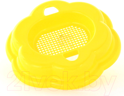 Изображение товара Набор игрушек для песочницы Полесье Ситечко цветок / 4628