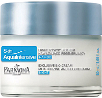 Крем для лица Farmona Skin Aqua Intensive ночной увлажняющий придающий упругость (50мл) - 