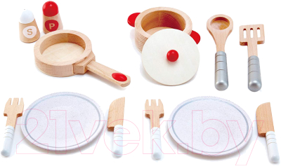 Набор игрушечной посуды Hape 13 предметов / E3150-HP
