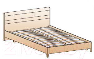 

Двуспальная кровать Лером, Дольче Нотте КР-2863-БД 160x200