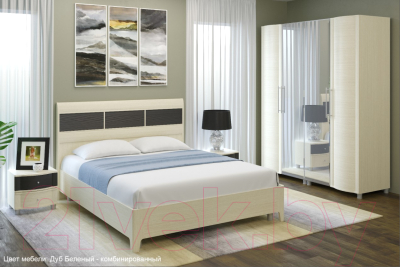 

Двуспальная кровать Лером, Дольче Нотте КР-2863-БД-К 160x200