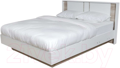 Двуспальная кровать Ижмебель Scandica Vendela 1 с ПМ 160