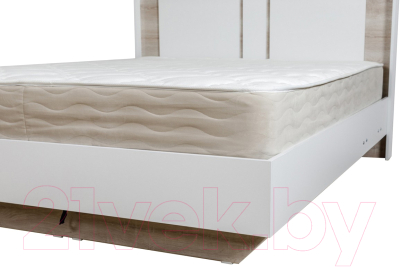 Двуспальная кровать Ижмебель Scandica Vendela 1 с ПМ 160