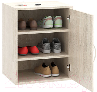 

Тумба в прихожую MFMaster, Лана-1П (ТОЛ-1П) / МСТ-ТОЛ-1П-ДС-16