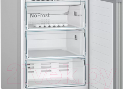 Холодильник с морозильником Bosch Serie 4 VitaFresh KGN39VI25R