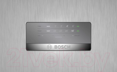 Холодильник с морозильником Bosch Serie 4 VitaFresh KGN39VL25R