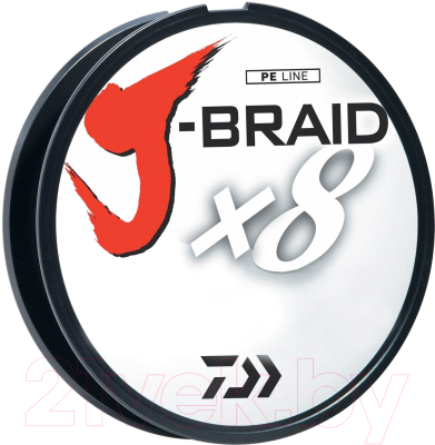 

Леска плетеная Daiwa, J-Braid X8 0.24мм 150м / 12750-024RU