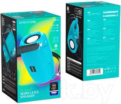 Изображение товара Портативная колонка Borofone BR4 (бирюзовый)