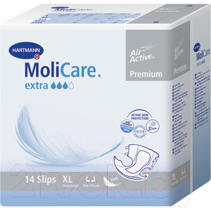 Подгузники для взрослых MoliCare Premium Extra Soft (XL, 14шт)