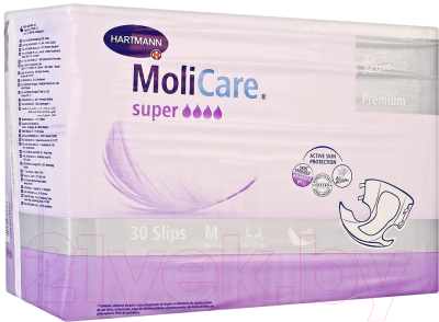 Подгузники для взрослых MoliCare Premium Super Soft (M, 30шт)