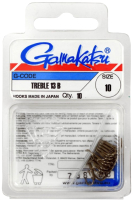 

Набор крючков рыболовных Gamakatsu, Treble13B №10 / 146666-01000