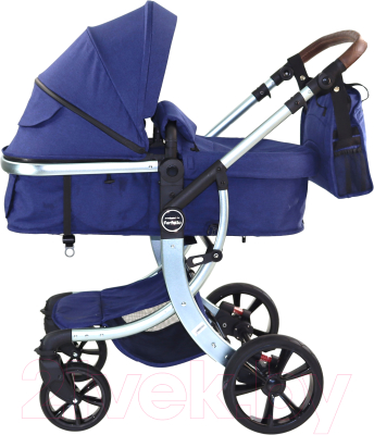 Детская универсальная коляска Aimile Silver / FTS-16 (синий)