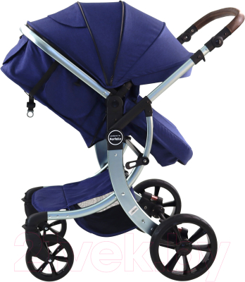 Детская универсальная коляска Aimile Silver / FTS-16 (синий)