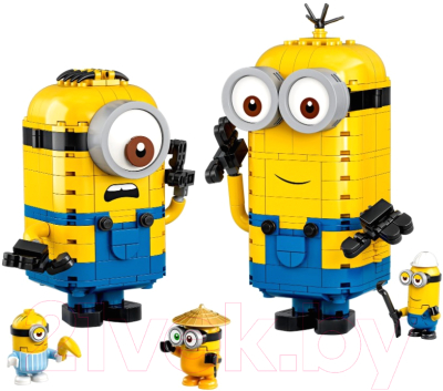 Конструктор Lego Minions Фигурки миньонов и их дом / 75551