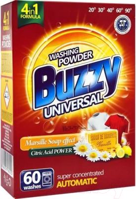 Стиральный порошок Buzzy Universal (3.3кг)