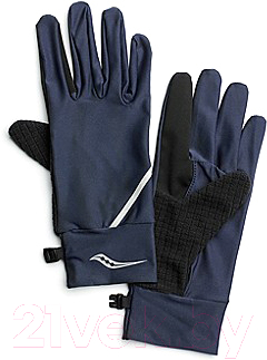 Перчатки Saucony 2020-21 Fortify Liner Gloves / SAU900003 (XS, Mood Indigo)