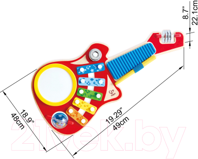 Музыкальная игрушка Hape 6 В 1 / E0335-HP
