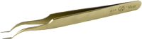 Пинцет для наращивания ресниц Flario Для объемного наращивания S1-Gold - 