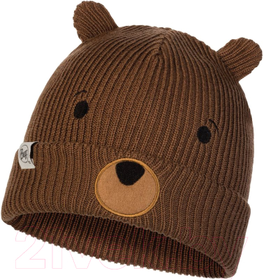 Шапка Buff Child Knitted Hat Funn Bear Fossil (120867.311.10.00)