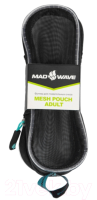 Чехол для очков для плавания Mad Wave Mesh Pouch Adult (черный)