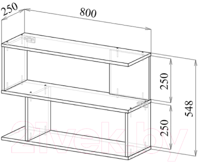 Комплект мебели для кабинета MFMaster Милан УШ-1-01 / Милан-1-01-БТ-16 (белый)