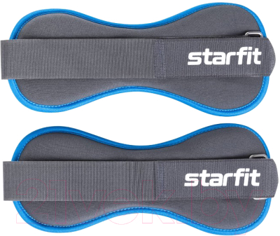 Комплект утяжелителей Starfit WT-501 (2кг, черный/синий)