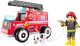 Автомобиль-вышка Hape Пожарная машина с водителем / E3024-HP - 