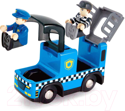Автомобиль игрушечный Hape Полицейская машина с сиреной / E3738-HP