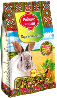 

Корм для грызунов, Для кроликов с овощами