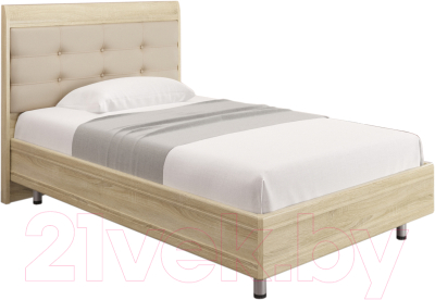 

Полуторная кровать Лером, Мелисса КР-2852-СН 140x200