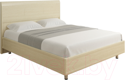 Полуторная кровать Лером Камелия КР-2701-БД 120x200 (дуб беленый)