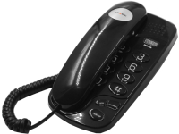Проводной телефон Texet TX-238 (черный) - 
