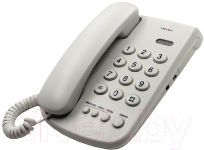 Проводной телефон Texet TX-241 (светло-серый)
