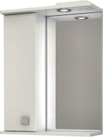 Шкаф с зеркалом для ванной Tivoli Домино 55 L / 459574 - 