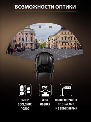 Автомобильный видеорегистратор Artway AV-396 Super Night Vision