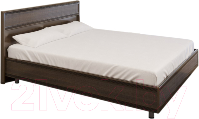 Двуспальная кровать Лером Карина КР-2003-АТ 160x200 (акация молдау)