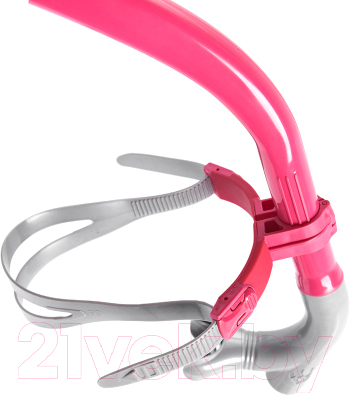 Трубка для плавания Mad Wave Pro Snorkel (розовый)