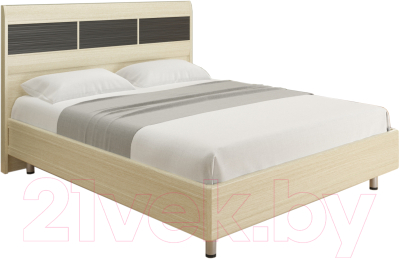 

Двуспальная кровать Лером, Мелисса КР-2804-БД-К 180x200