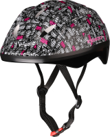 Защитный шлем Indigo City IN071 (S, серый/розовый) - 