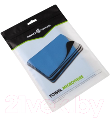 Полотенце Mad Wave Microfibre Towel (140x80, синий)