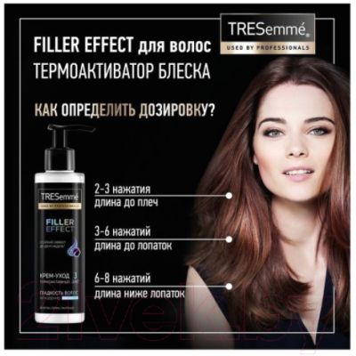 Крем для волос Tresemme Filler Effect термоактивный (115мл)
