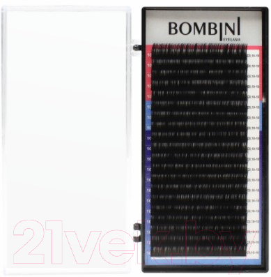 Ресницы для наращивания Bombini C-0.1-13 (20 линий)