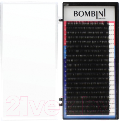 Ресницы для наращивания Bombini D-0.1-8 (20 линий)
