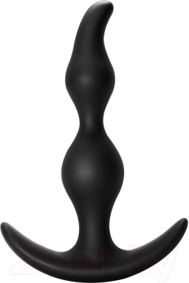 Пробка интимная Lola Games Bent Anal Plug Black 67601 / 5002-03Lola