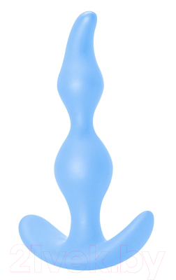 Пробка интимная Lola Games Bent Anal Plug 67602 / 5002-02Lola (голубой)