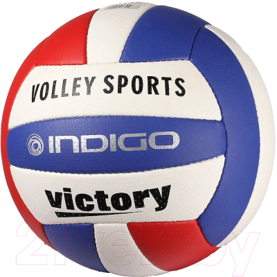 Мяч волейбольный Indigo Victory 100067 (белый/синий/красный)