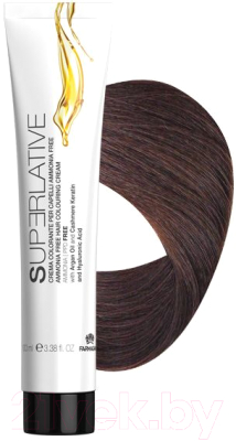 

Крем-краска для волос Farmagan, Шатен, Superlative без аммиака 6 темный блонд