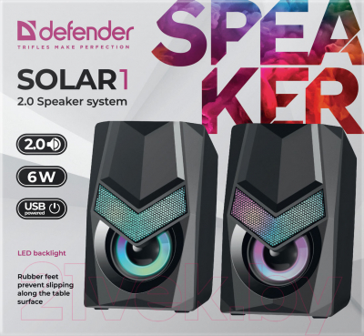 Мультимедиа акустика Defender Solar 1 / 65401